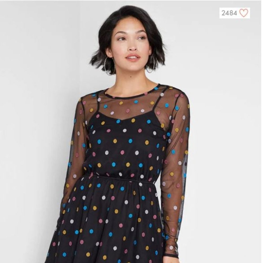 Dazzle Do It Dotted Dress
